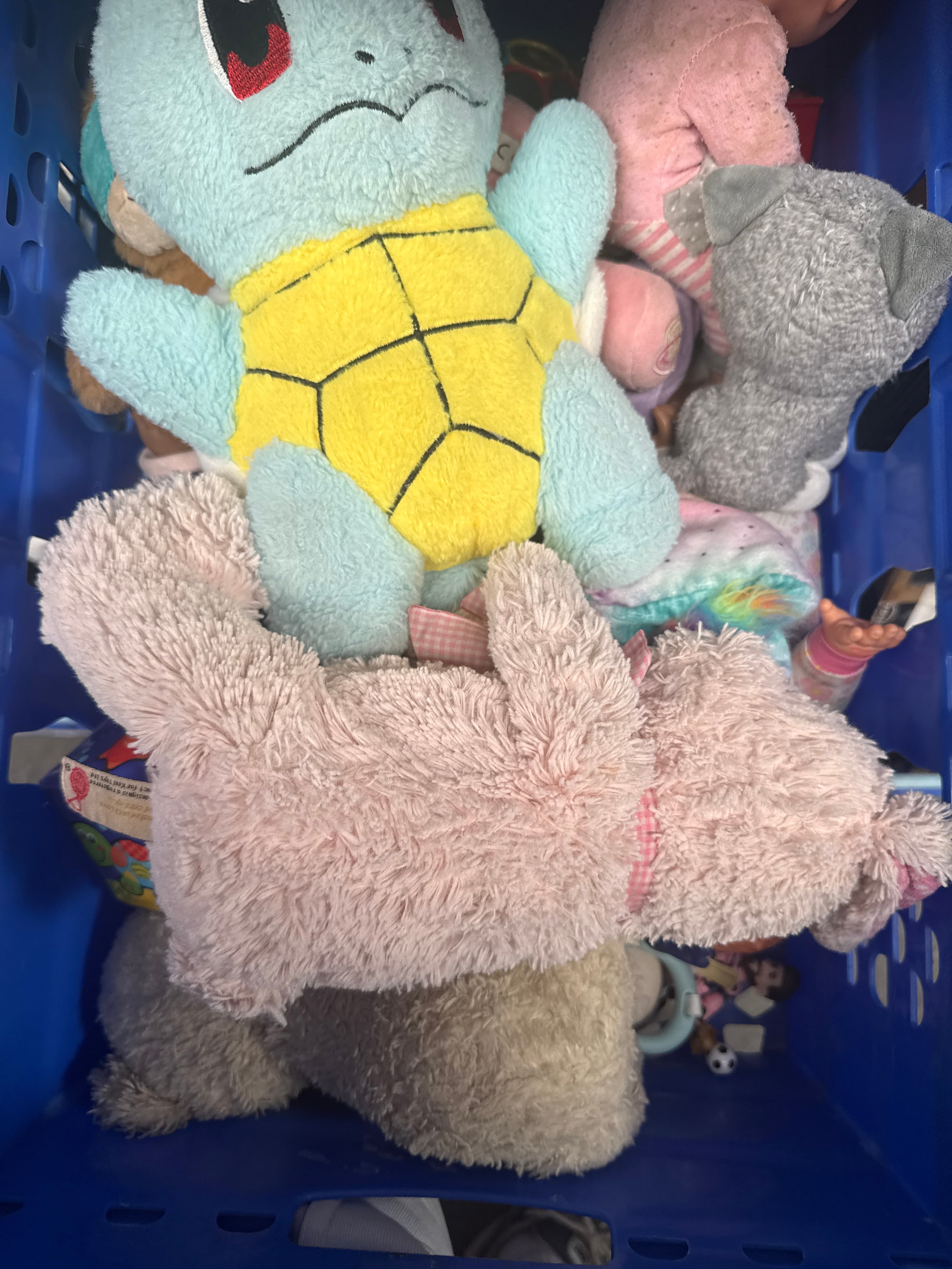 Crate of toys assorted
