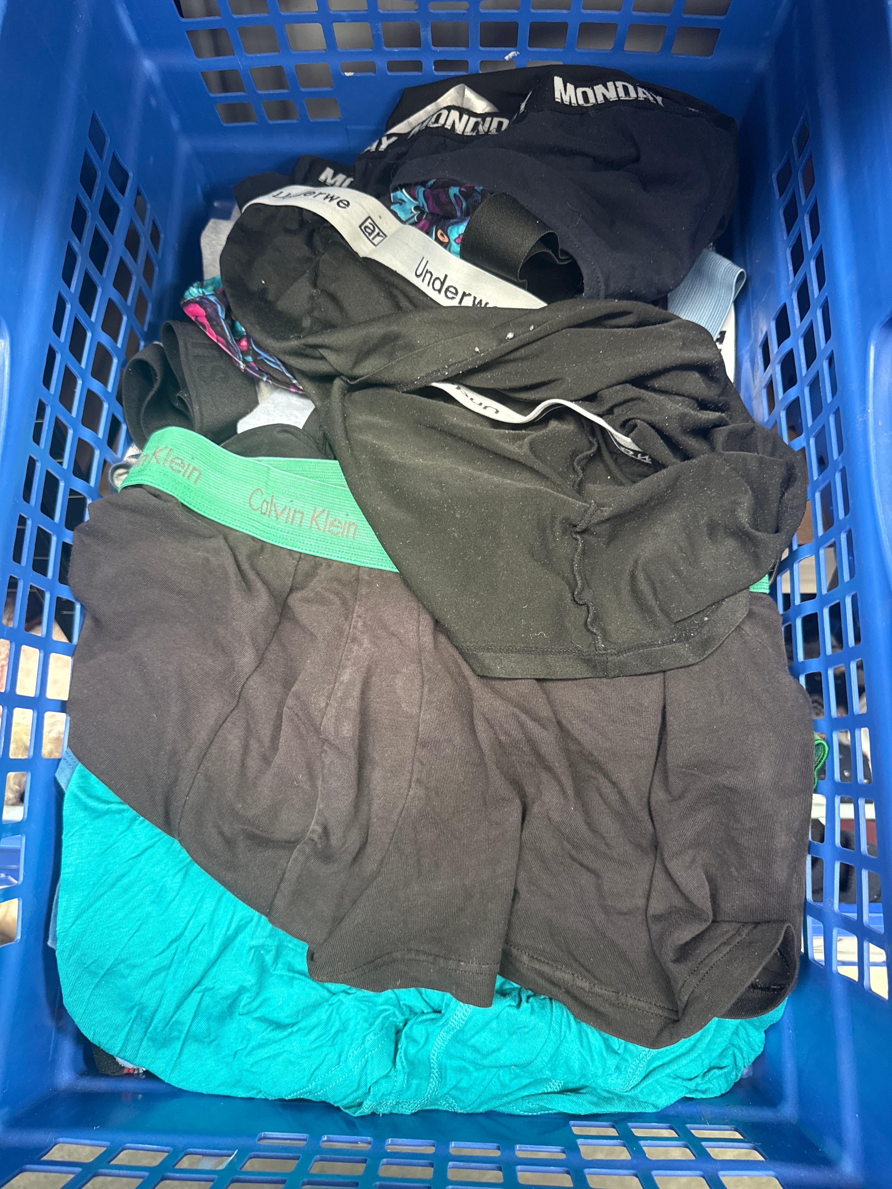 Used men’s underwear