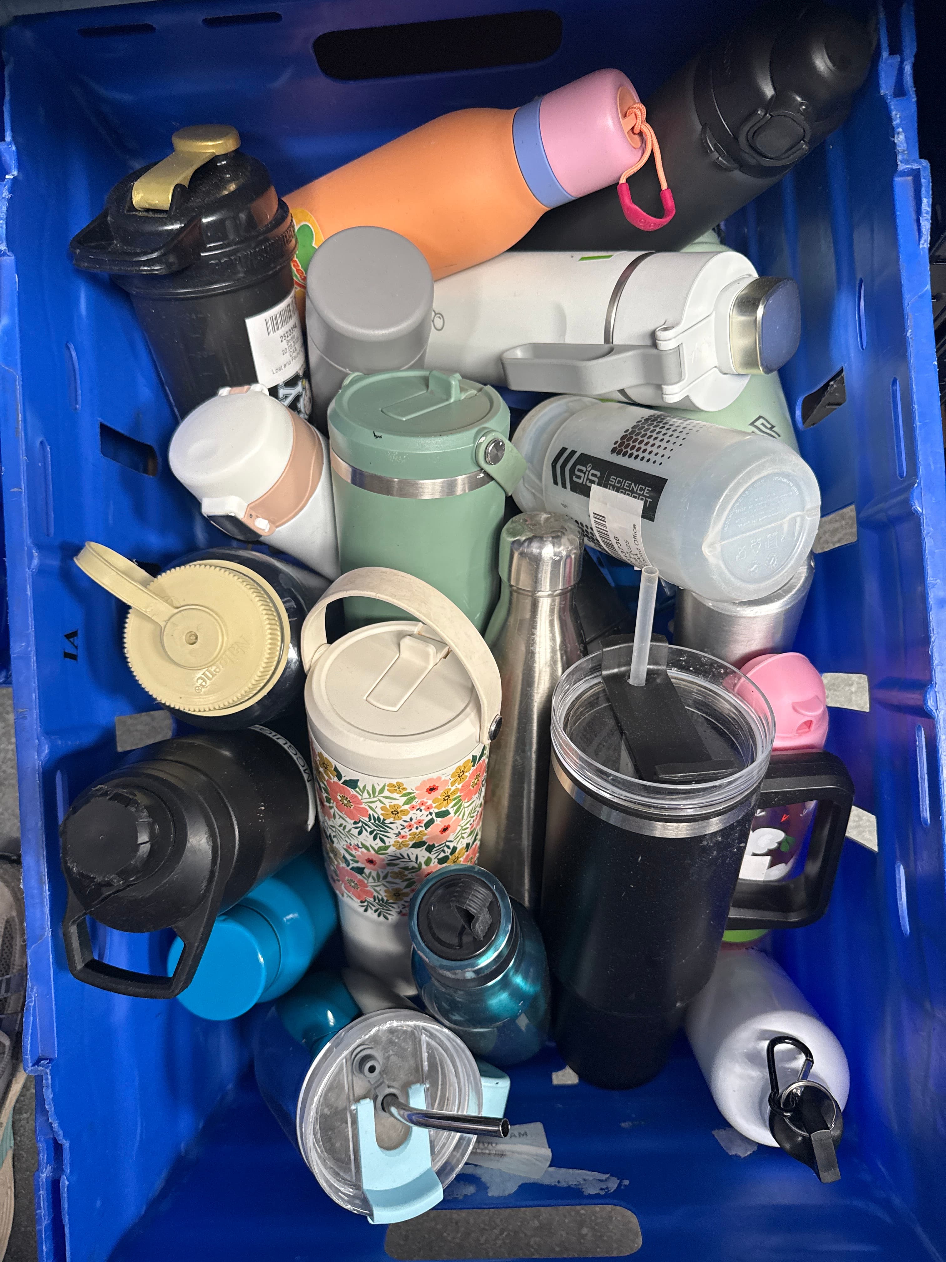 Assortment of bottles