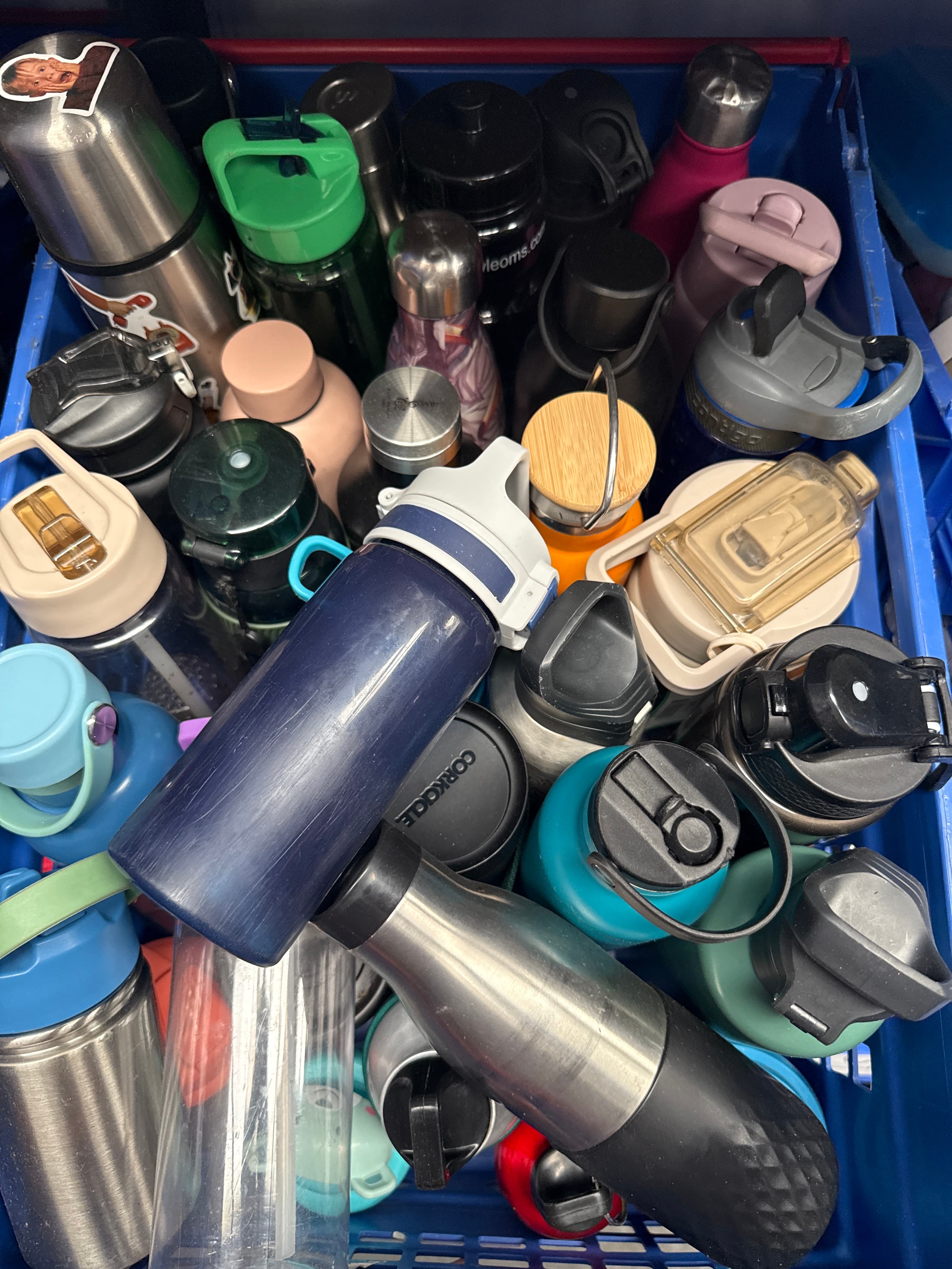 Assortment of bottles